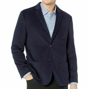 Goodthreads Men's Standard-Fit Wool Blazer, Navy